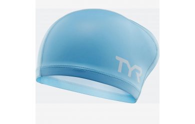 TYR Silicone Comfort Long Hair Cap Junior / Шапочка плавательная подростковая