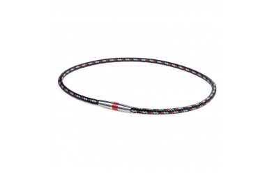 Phiten Rakuwa Necklace X50 High-end III Black Gray Red / Ожерелье