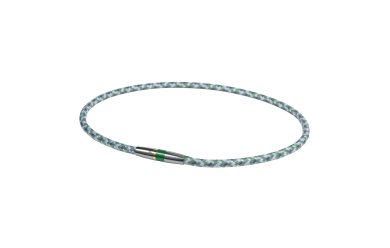 Phiten Rakuwa Necklace X50 High-end III White Gray Green / Ожерелье