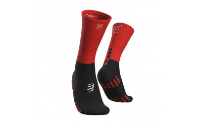 Compressport Mid Compression Black Red / Носки