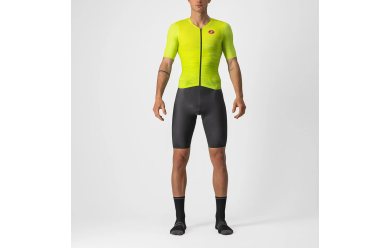 Castelli PR Seed Suit Men`s Yellow - Green / Мужской стартовый костюм с рукавами