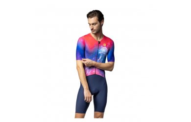 Ale Front Zipper Skinsuits Man Sea / Мужской стартовый костюм