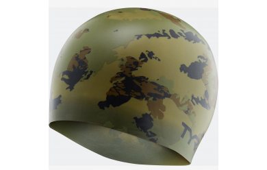 TYR Silicone Camo Cap / Шапочка для плавания