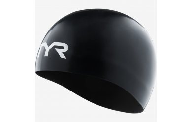 TYR Tracer-X Dome Cap Black / Шапочка для плавания