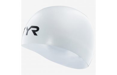 TYR Tracer-X Dome Cap White / Шапочка для плавания