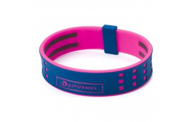 Phiten Rakuwa Bracelet Duo Blue Pink / Браслет двойной