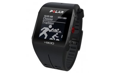 POLAR V800 Black H10 HR + Strava / Спортивные часы с пульсометром