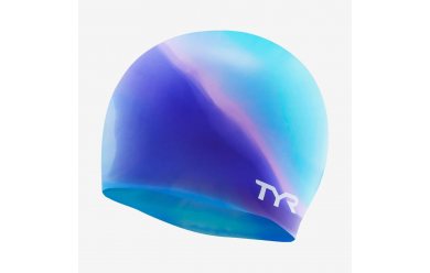 TYR Multi Silicone Cap Navy blue / Шапочка для плавания