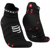 Compressport Run Ultralight Low V4 Black/Red /Носки фото