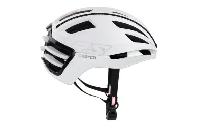 CASCO SPEEDairo2 RACE Pure White Structure / Велосипедный шлем с фотохромным визором