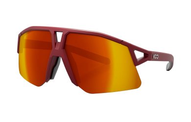 KOO HYPE Dark Red Matt Red Mirror /Очки с/з