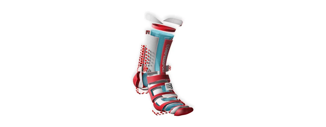 Compressport Pro Racing Socks V3.0 Run Low / Носки 1
