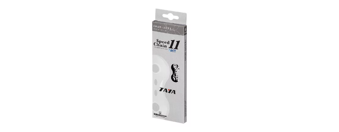 TAYA Onze 11 Speed Bike Chain Gst / Цепь 11 скоростная серая 1\2" x 5\64" фото 3