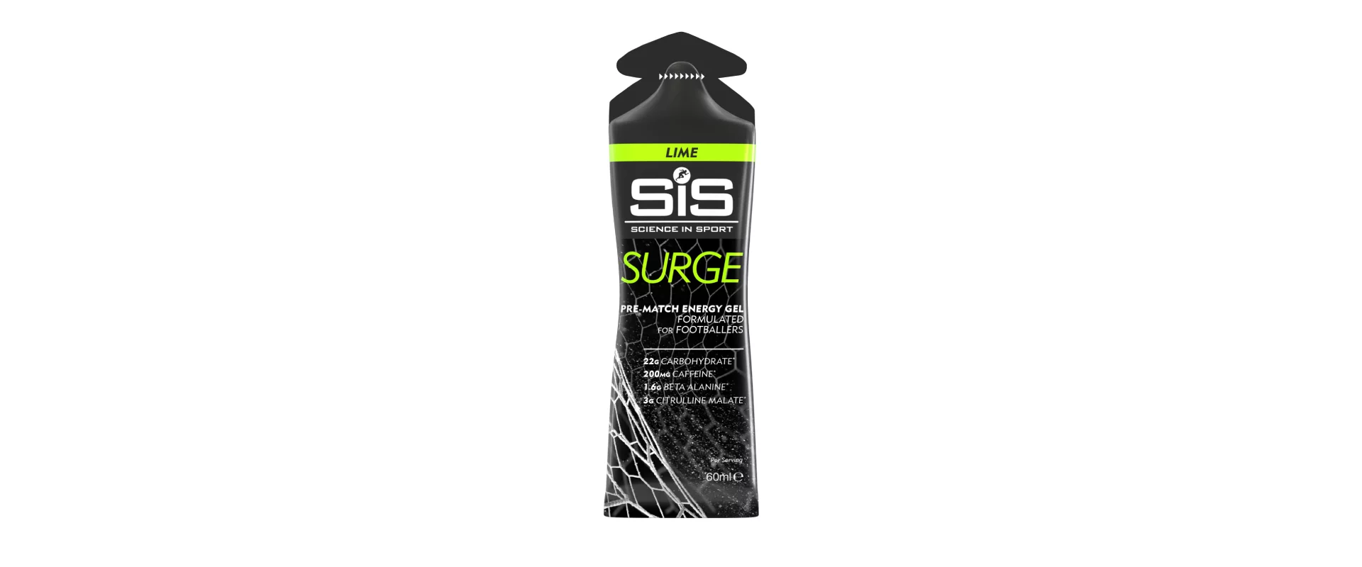 SIS Surge Pre-Match Gel Лайм / Гель энергетический (60ml)