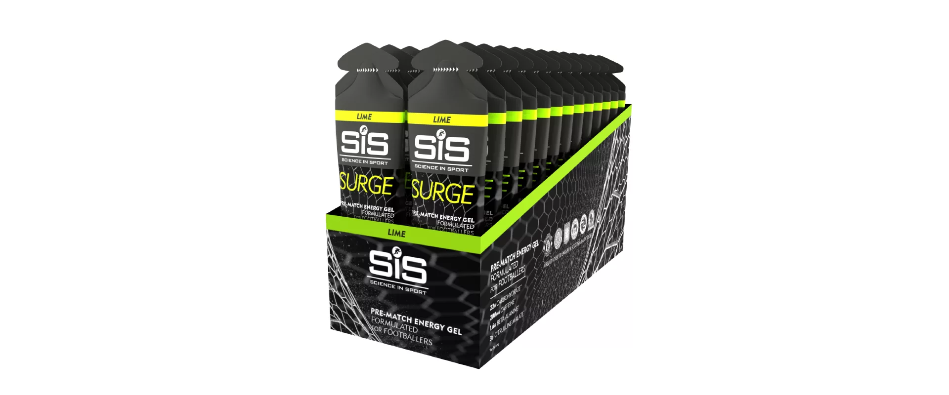 SIS Surge Pre-Match Gel Лайм / Гель энергетический (60ml) фото 1