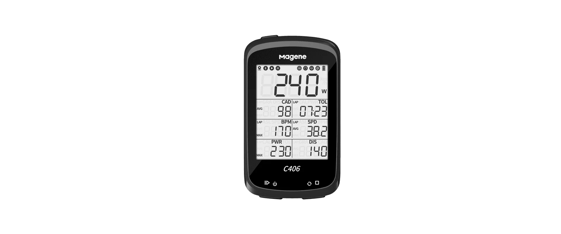 Magene C406 GPS / Беспроводной велокомпьютер