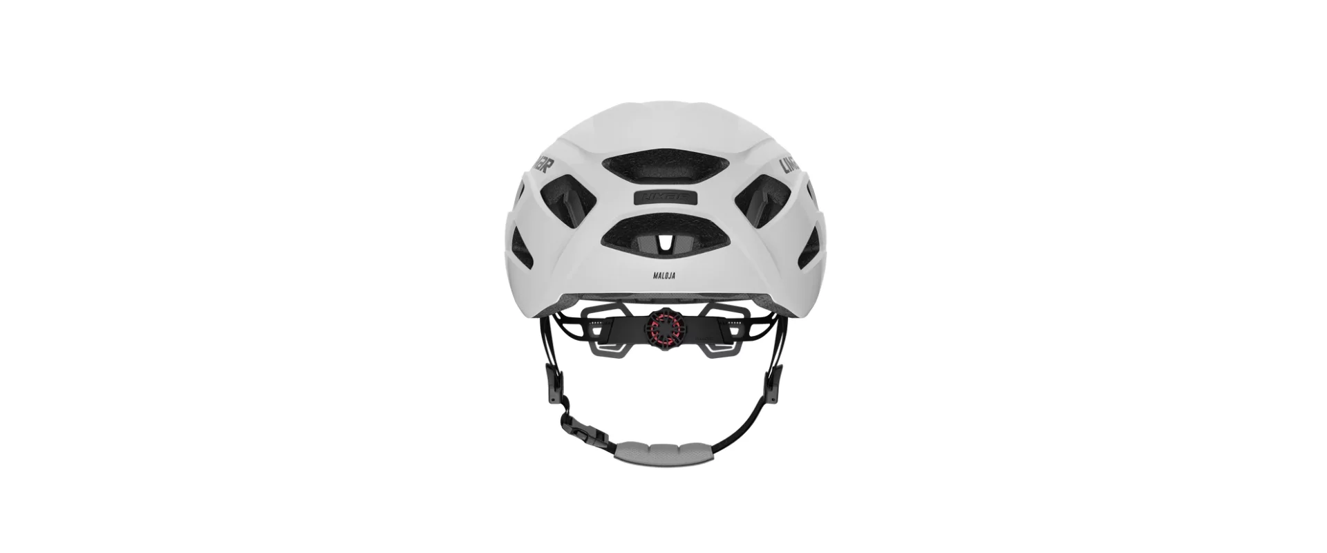 Limar Maloja Белый-Серый / Велосипедный шлем фото 2