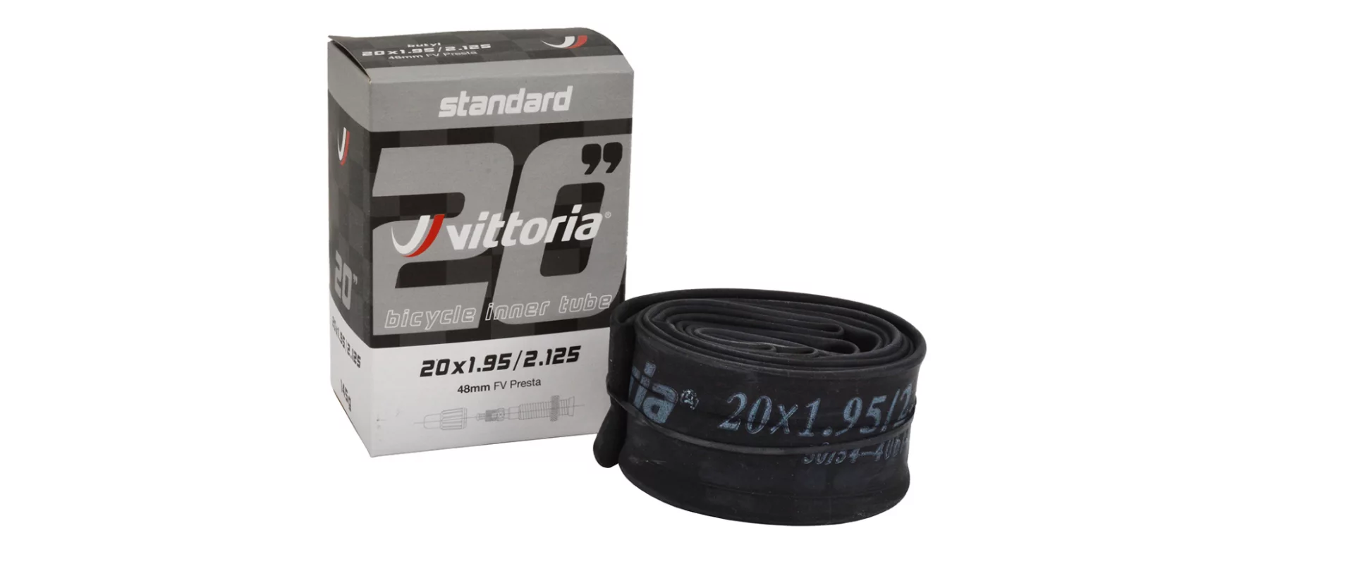 Vittoria Standard 20 FV Presta 48мм 20x1.95-2.125 / Камера