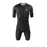 RYZON Signature Aero Sleeve Tri Race Suit Черный / Мужской стартовый костюм с рукавами RYZON фото