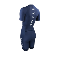 RYZON Signature Aero Sleeve Tri Race Suit Синий / Женский стартовый костюм с рукавами RYZON фото 1