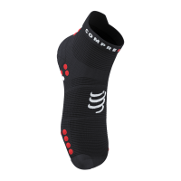 Compressport Pro Racing Socks V4.0 Run Low Black Red / Носки фото 1