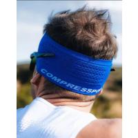 Compressport Headband Dazz Blue /Повязка на голову широкая фото 1