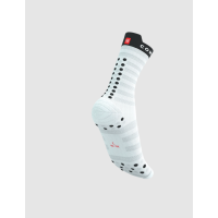 Compressport Run Ultralight High v4 WHITE/FLUO RED/BLACK /Носки фото 3