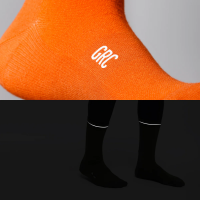 GRC Tech Thermal Socks Darkorange / Носки утепленные велосипедные фото 2