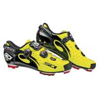 SIDI MTB DRAKO Carbon SRS / Велотуфли MTB (желтый флюоресц/черный лакированный) фото