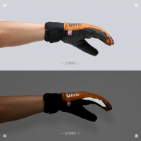 GRC Pimaloft Winter Gloves Orange / Перчатки зимние с ветрозащитой фото 3