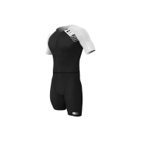 Z3R0D Elite TT Suit Black White / Мужской cтартовый костюм для триатлона фото