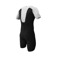 Z3R0D Elite TT Suit Black White / Мужской cтартовый костюм для триатлона фото 1