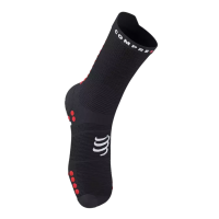 Compressport Pro Racing Socks Носки V4 Run Hi Black/Red / Носки фото 1