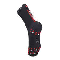 Compressport Pro Racing Socks Носки V4 Run Hi Black/Red / Носки фото 3