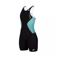 Z3R0D Racer Trisuit Ice Lotus W / Женский стартовый костюм для триатлона без рукавов фото