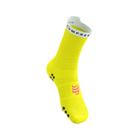 Compressport V4 Run Hi Safe Yellow White / Носки фото 1