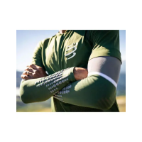 Compressport ArmForce Ultralight Green/Steel Grey / Рукава фото 3