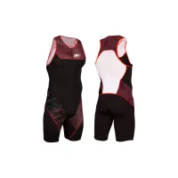 Z3R0D Start Trisuit Red / Мужской стартовый костюм без рукавов фото 1