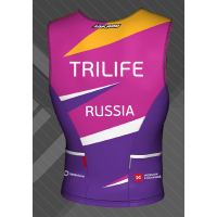 Trilife Men`s TriSuit \ Стартовый костюм Трилайф мужской фото 3