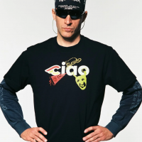 Cinelli T-Shirt Ciao Icons Black / Футболка фото 1