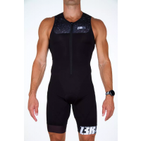 Z3R0D Start Trisuit Strobolight / Мужской cтартовый костюм для триатлона без рукавов фото 1