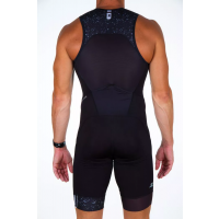 Z3R0D Start Trisuit Strobolight / Мужской cтартовый костюм для триатлона без рукавов фото 2