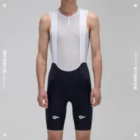 GRC Will Bryant Limited Bib Shorts Navy / Велошорты мужские с лямками фото