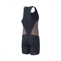 Z3R0D Racer Trisuit Cinder Grey / Мужской стартовый костюм для триатлона без рукавов фото 1