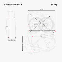 Scicon Aerotech Evolution X TSA Bike Travel Case/ Чемодан кофр для велосипеда фото 7