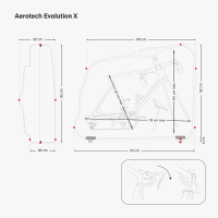 Scicon Aerotech Evolution X TSA Bike Travel Case/ Чемодан кофр для велосипеда фото 8