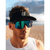 Compressport Visor Ultralight Black/White /Козырек фото 2