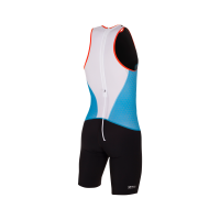 Z3R0D Racer TriSuit Голубой / Мужской стартовый костюм без рукавов фото 3