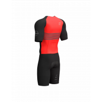 Compressport Aero SS Trisuit Black/Red / Стартовый костюм фото 1