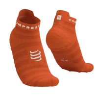 Compressport Run Ultralight Low V4 Fire/White /Носки фото